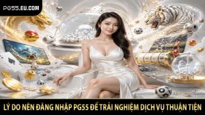 Lý do nên đăng nhập PG55 để trải nghiệm dịch vụ thuận tiện